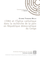 L'ONU et l'Église catholique dans la recherche de la paix en République démocratique du Congo (French Edition) 2753905797 Book Cover
