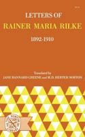 Letters of Rainer Maria Rilke 1892-1910 0393004767 Book Cover