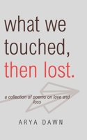 What We Touched, Then Lost: A Collection of Poems on Love and Loss B0F9SMJTTG Book Cover