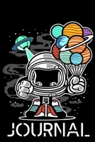 Space Notebook For Kids, Blank Lined Journal For Writing 1679776525 Book Cover