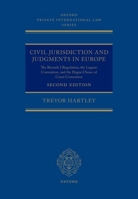 Civil Jurisdiction and Judgements in Europe 2nd Edition 0198879741 Book Cover