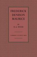 Frederick Denison Maurice 052108685X Book Cover