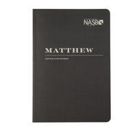 NASB Scripture Study Notebook: Matthew: NASB 1636642187 Book Cover