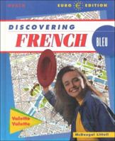 Discovering French: Student Edition Bleu Level 1 2001 0618035044 Book Cover