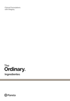 Ingredientes / The Ordinary: Ingredients (Spanish Edition) 6073938683 Book Cover