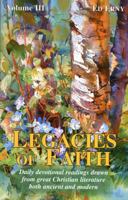 LEGACIES OF FAITH 1880338343 Book Cover