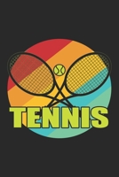 Tennis: Tennis Notebook Blank Line Journal Lined with Lines 6x9 120 Pages Checklist Record Book Take Notes Tennis Player Sports Planner Paper Christmas Gift for Tennis Lover Gifts 1708076107 Book Cover