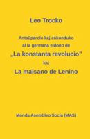 Anta Parolo Kaj Enkonduko Al la Germana Eldono de la Konstanta Revolucio; la Malsano de Lenino 2369600454 Book Cover
