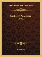 Studies In Adsorption 1161743502 Book Cover