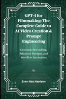 GPT-4 for Filmmaking: The Complete Guide to AI Video Creation & Prompt Engineering: Cinematic Storytelling, Advanced Prompts, and Workflow Automation B0FLPYP2SV Book Cover