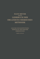 Analyse Und Konstitutionsermittlung Organischer Verbindungen 3662358654 Book Cover