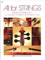 All for Strings: Theory: Book 1: Viola 0849732476 Book Cover
