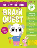 Brain Quest Math Workbook: Pre-Kindergarten (Brain Quest Math Workbooks) 1523524200 Book Cover