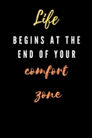 life begins at the end of your comfort zone 1661248829 Book Cover