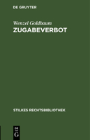 Zugabeverbot 3112602331 Book Cover