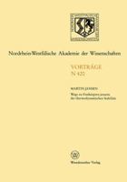 Nordrhein-Westfalische Akademie Der Wissenschaften: Natur-, Ingenieur- Und Wirtschaftswissenschaften Vortrage . N 420 3531084208 Book Cover