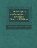 Philosophie Anatomique, Volume 2... 101721073X Book Cover