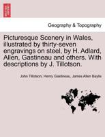 Picturesque Scenery in Wales, Illustrated by Thirty-Seven Engravings on Steel, by H. Adlard, Allen, Gastineau and Others. with Descriptions by J. Tillotson. 1241314160 Book Cover