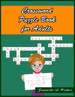 Crossword Puzzle Book for Adults: Easy Puzzles to Entertain Your Brain B08LNMSL6M Book Cover
