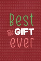 Best gift ever: All Purpose 6x9 Blank Lined Notebook Journal Way Better Than A Card Trendy Unique Gift Red Elf 1695899792 Book Cover