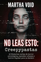 No Leas Esto: Creepypastas: 12 historias cortas de terror psicológico, leyendas urbanas y horror digital para no dormir. (Spanish Edition) B0GFNSDL51 Book Cover