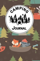 Camping Journal: A Camper Logbook Diary to Keep Track Of Memories with Families and Friends. Road Trip Planner, Glamping Keepsake, Retirement RV Gift for RVing and RVers. Prompt Journal for Recipes, C 1676348476 Book Cover