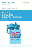 Elsevier Adaptive Learning for Exploring Medical Language (Access Card) 032351152X Book Cover
