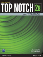 Top Notch 2 Student Book Split B with Mylab English 0133819264 Book Cover