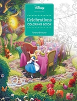 Disney Dreams Collection Thomas Kinkade Studios Celebrations Coloring Book 1524893684 Book Cover