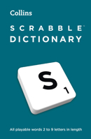 SCRABBLE™ Dictionary: The official SCRABBLE™ solver – all playable words 2 – 9 letters in length 0008523924 Book Cover