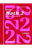 Saxon Math 2: Home School Teachers Edition 1565774744 Book Cover