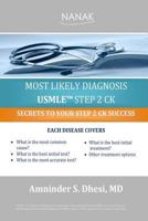 Most Likely Diagnosis USMLE Step 2 CK 0578127423 Book Cover