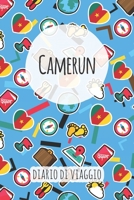 Camerun Diario di Viaggio: Pianificatore di viaggio I Pianificatore di viaggio su strada I Diario a griglia a punti I taccuino I Diario tascabile I Regalo per Backpacker (Italian Edition) 1658837665 Book Cover