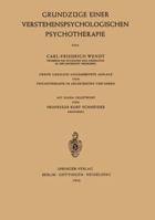 Grundzuge Einer Verstehenspsychologischen Psychotherapie 3540021043 Book Cover
