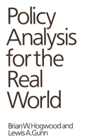 Policy Analysis for the Real World 0198761848 Book Cover