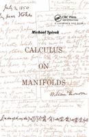 Calculus of Manifolds 1138329398 Book Cover
