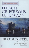 Person or Persons Unknown 0425165663 Book Cover