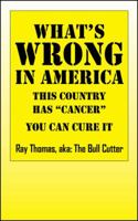 What's WRONG in America: This country has "cancer" You can cure it 1432725319 Book Cover