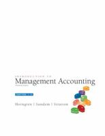 Introduction to Management Accounting, Chap. 1-14 (13th Edition) 0136141501 Book Cover