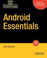 Android Essentials (Firstpress) 1430210648 Book Cover