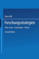 Forschungsstrategien: Ziele Setzen Entscheiden Fuhren 3409134840 Book Cover