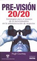 Pre-Vision 20/20 9580470502 Book Cover