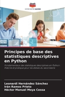 Principes de base des statistiques descriptives en Python (French Edition) 620935405X Book Cover