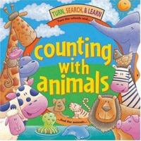 Counting With Animals (Turn, Search & Learn) 1591257948 Book Cover