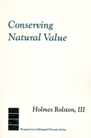 Conserving Natural Value 023107901X Book Cover