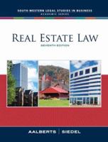 Real Estate Law 0324204809 Book Cover