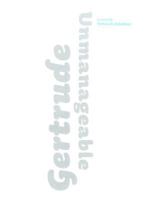 Gertrude Unmanageable 1894037286 Book Cover
