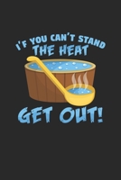 Stand the heat: 6x9 Sauna dotgrid dot grid paper notebook notes 169746100X Book Cover