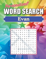 Evan Word Search: Large Print Word Find Puzzles 1673338313 Book Cover