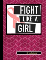 Fight Like a Girl: Breast Cancer Survivor Gift planner / organizer / to do list / journal / 104 pages / checklist / notes 1704077524 Book Cover